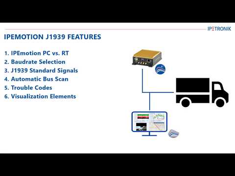 Youtube Video IPEmotion 2020 R1 - Newly implemented J1939 Features