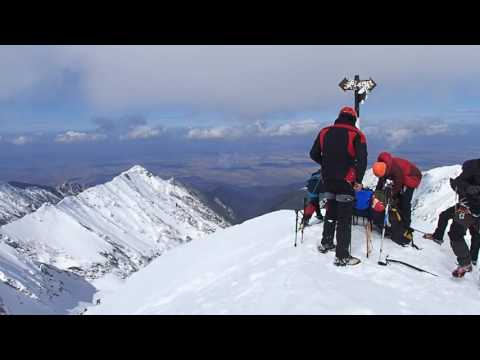 Transylvanian Alps - Moldoveanu winter climb