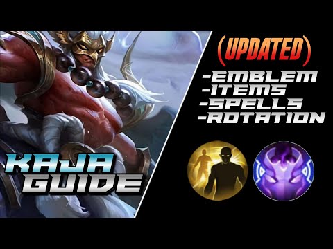 HOW TO REACH MYTHIC FAST USING KAJA | KAJA UPDATED GUIDE 2019 | MLBB