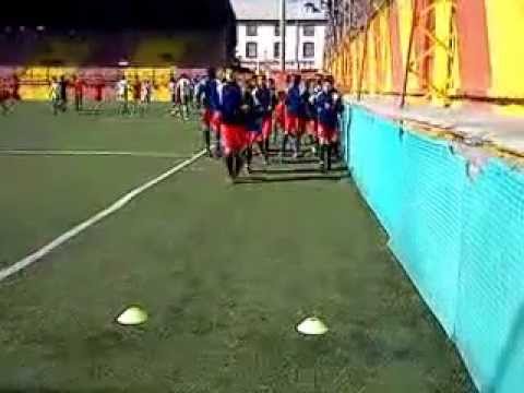 Les Échauffement De Les Jeunes U15 JSMBejaia à NAHD 2011/2012