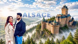 Exploring Colmar & France's Most Beautiful Castle 🏰🇫🇷 | Alsace Travel Vlog | Flying Europe