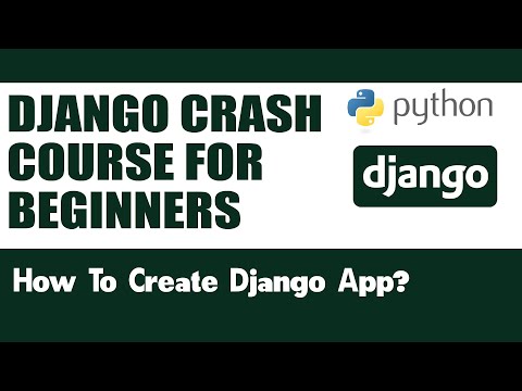 Django QuickStart Web Application for Beginners (first app)