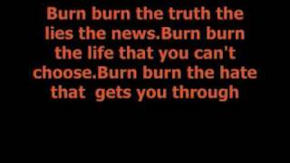 Lost Prophets - Burn Burn [Lyrics]
