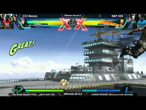 The Break #162 - UMvC3 W2 - CCI Mezza VS EMP KDZ