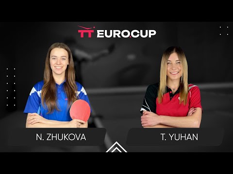 12:25 Nadiia Zhukova - Tetiana Yuhan 09.06.2024 TT Euro.Cup Ukraine Star. TABLE 4