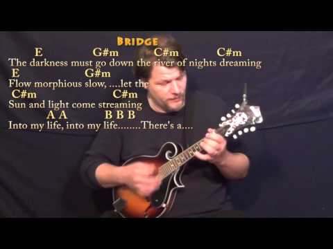 There's A Light (Rocky Horror) Mandolin Cover Lesson with Chords/Lyrics
