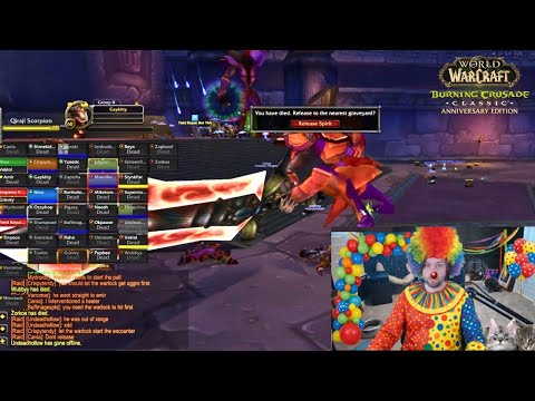 Our First AQ40 Raid in WoW TBC Was Brutal!