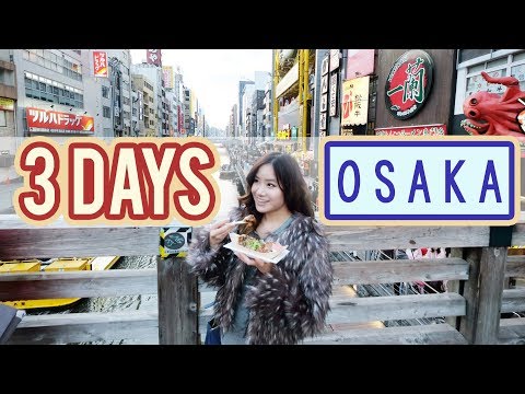 3 Day Trip to Osaka & Nara | JAPAN Vlog