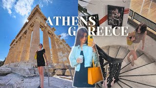 Athens to Mykonos Travel Vlog 🇬🇷: The Acropolis, Greek Eats, SEPHORA Haul, Shopping | سفرتي لليونان