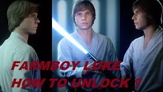 Farmboy Luke (Finally) How to unlock? - Battlefront 2