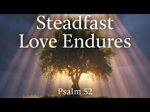 Psalm 52 in Song – Steadfast Love Endures