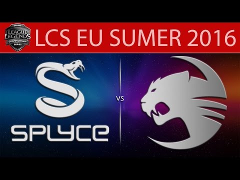 [LoL VODs] SPY vs ROC Game 1 | LCS EU Summer 2016 (03.06.2016) - Splyce vs Team ROCCAT