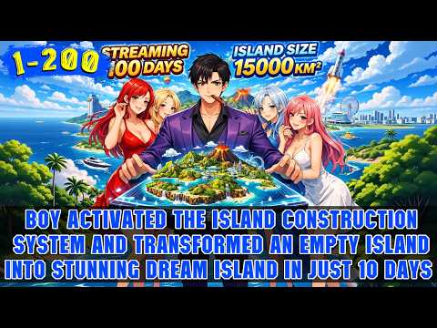 🔥From a Deserted Island, He Used a Building System to Create a Dream Island That Shocked the World!