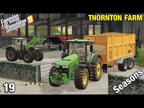SAVING FOR NEW LAND Thornton Farm Timelapse - FS19 Ep 19