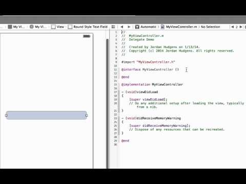 Introduction to Delegates in iOS 7