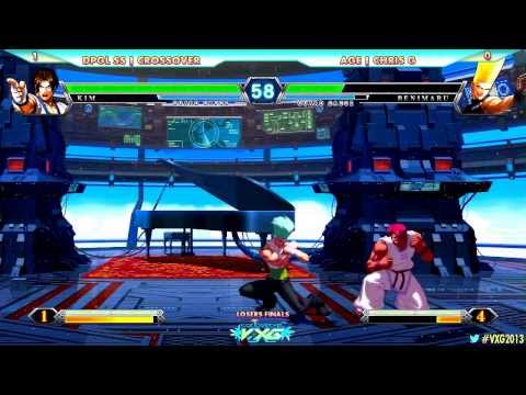 AGEChrisG vs DK DPGL Crossover VxG 2013 KOF XIII
