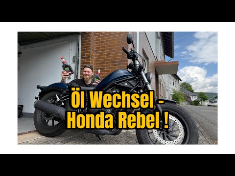 Motorrad Ölwechsel an CMX 500