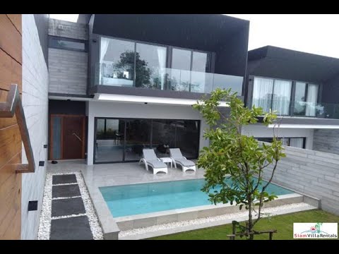 Three Bedroom Mountain View Pool Villa for Rent in the Hills of Chalong