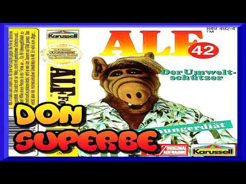 ALF HÖRSPIEL FOLGE 42 KOMPLETT: Der Umweltschützer (A) Die Wolfshungerdiät (B) Deutsch