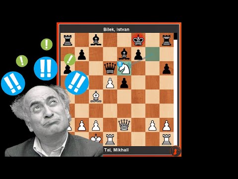 Mikhail Tal vs Istvan Bilek | Interzonal-06 Chess Tournament 1964