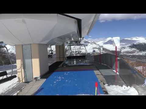 (03/03/2023) Discesa integrale seggiovia Poma "Casse du Bœuf" - Villeneuve (France)