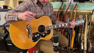 Video thumbnail for 1970s Alvarez 5055 jumbo guitar (J-200 clone) by Jake Wildwood & Co
