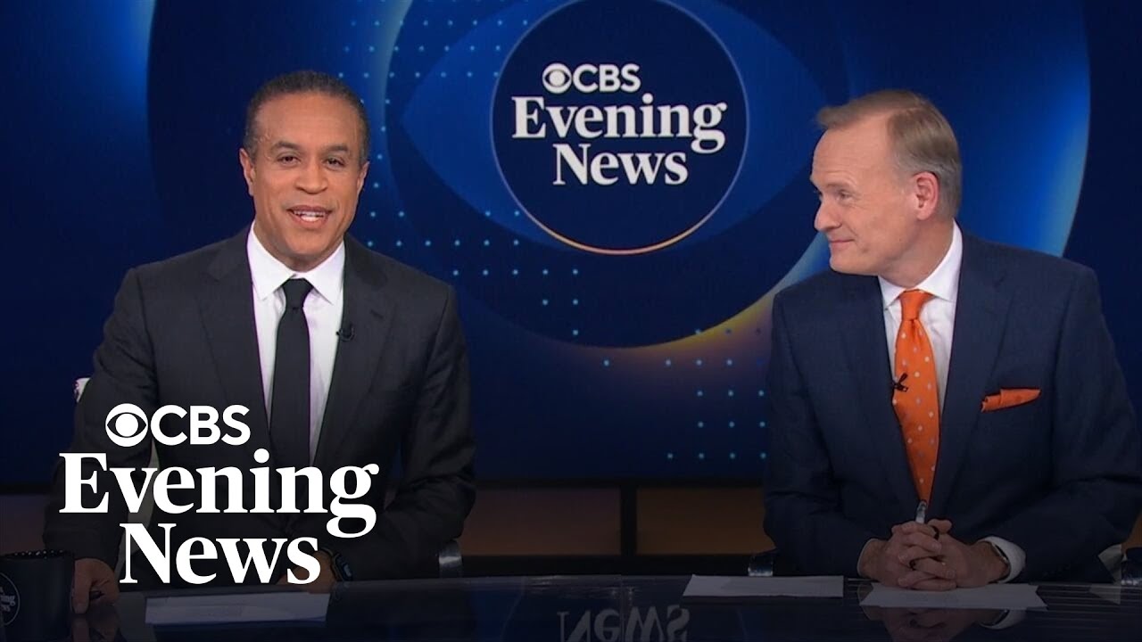 John Dickerson and Maurice DuBois sign off after their last 