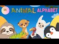 Animal Alphabet A Z Fun Facts ABCs For Kids I Animal Alphabet For Kids I ABC Animals I Animals
