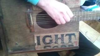 preview picture of video 'Home made gitar from garden furniture maker in Fife near Edinburgh Scotland'