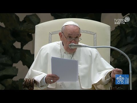 Papa Francesco, Udienza Generale del 12 gennaio 2022