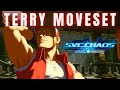 SVC Chaos Terry Bogard Moveset
