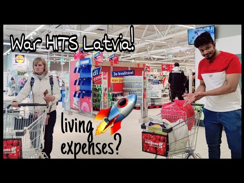 Recession in Latvia ! WAR impacts 2022 in Europe|| Current Situation || #latviamalayalamvlog
