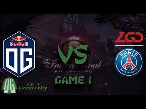 OG vs PSG.LGD - Game 1 - The International 2019 - Main Event.