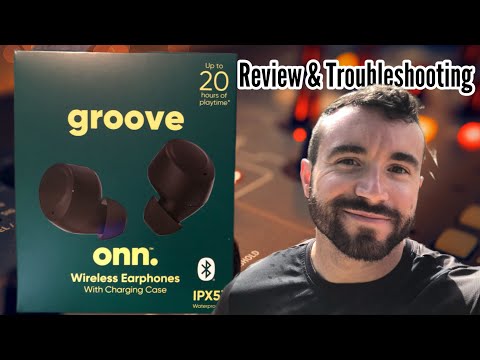 Groove Onn. Wireless Earphones Review and Troubleshooting.