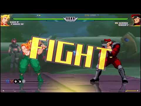 CXS - Charlie Nash/Guile Vs. M.Bison/Sagat | Capcom X SNK - Ikemen ONLINE 60fps