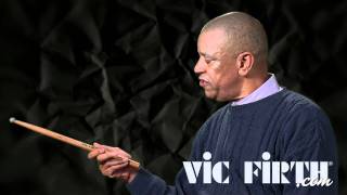 Video thumbnail for Product Spotlight: Ralph Hardimon Chop-Out by Vic Firth