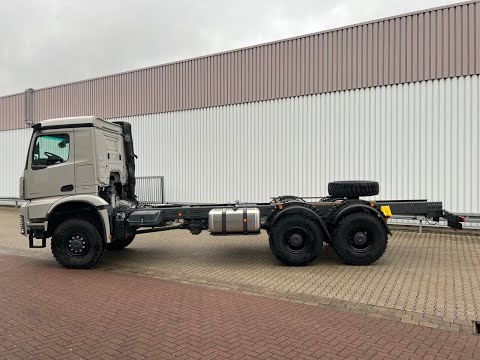 DAIMLER-BENZ Arocs 3353 A 6x6, Grounder, MirrorCam, Multimedia Cockpit, Einzelbereifung