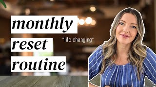 Monthly reset routine to be ~productive~ (in just 30 mins)