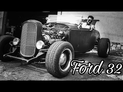Thumbnail for Ford 32 com motor v8 de Lexus LS 400 | Emocionado acelerando um Ford Hiboy Roadster 1932 | #shorts by Car
