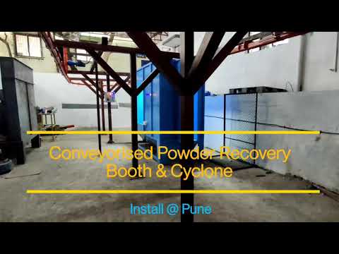 Mild Steel Cyclone Powder Recovery System