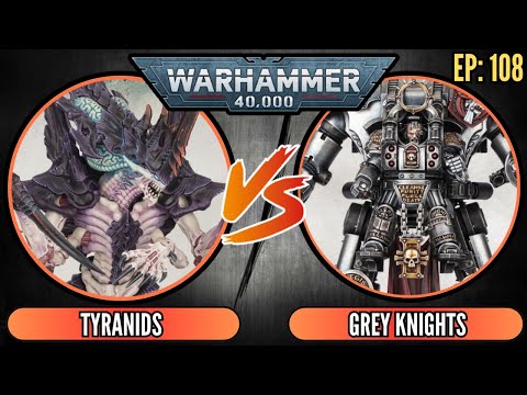 Tyranids vs Grey Knights | Warhammer 40k 10th Ed Battle Report Ep108