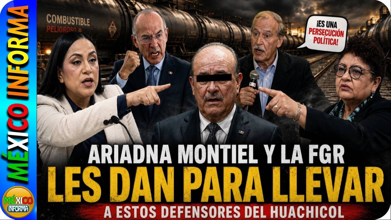 TÓMALA: ARIDANA MONTIEL Y FGR DEJAN SIN ARGUMENTOS A LA DERECHA DEFENSORA DEL HUACHICOL PANISTA.