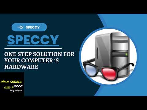 Top Best Tool for monitoring your hardware "Speccy" #speccy #linux #computer #windows #python