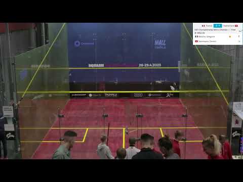 Gregoire Marche - Dimitri Steinmann - ESF European Team Squash Championships 2023