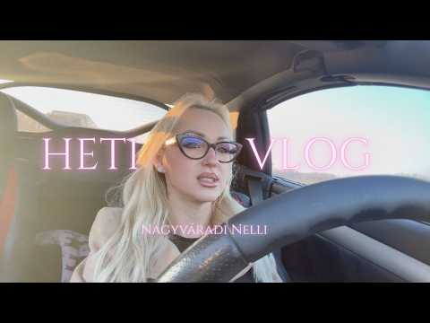 Néhány nap Budapesten | Rohanás, munka, Szeged, rendszerezés | Nagyváradi Nelli | heti vlog
