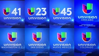 Univision Affiliates Compilation Station IDs 2013-