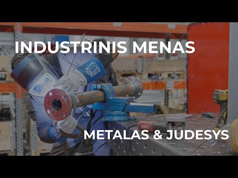 Industrinis menas: metalo gamyba susitinka su šokiu