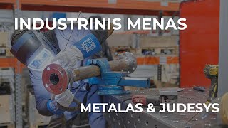 Industrinis menas: metalo gamyba susitinka su šokiu