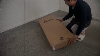 Video thumbnail for Unboxing Squier Classic Vibe 50s Telecaster MN, White Blonde by AD
