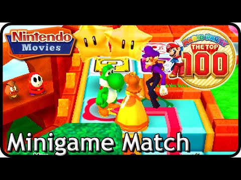 Mario Party: The Top 100 - Minigame Match (50 turns, Yoshi vs Peach vs Waluigi vs Daisy)